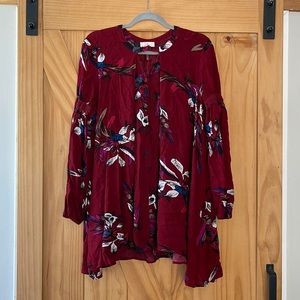 ETWO Floral Tunic | Size Small